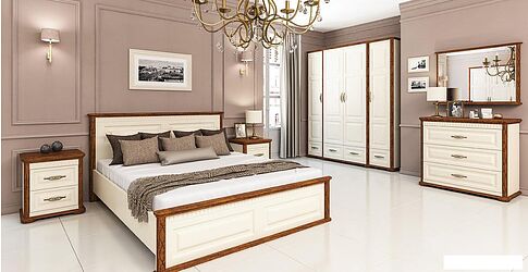 Тумба Неман мебель Марсель МН-126-02 (кремовый-дуб кантри)