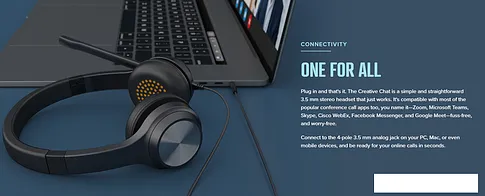 Офисная гарнитура Creative Chat