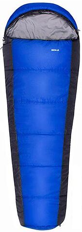 Спальный мешок Jungle Camp Bison Jr (серый/синий)