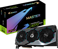 Видеокарта Gigabyte Aorus GeForce RTX 4070 Super Master 12G GV-N407SAORUS M-12GD Видеокарта Gigabyte Aorus GeForce RTX 4070 Super Master 12G GV-N407SAORUS M-12GD