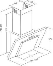 Кухонная вытяжка Akpo Java Eco 60 WK-4 (черный)