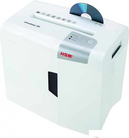Шредер HSM shredstar X5 (4.5x30 мм, белый)