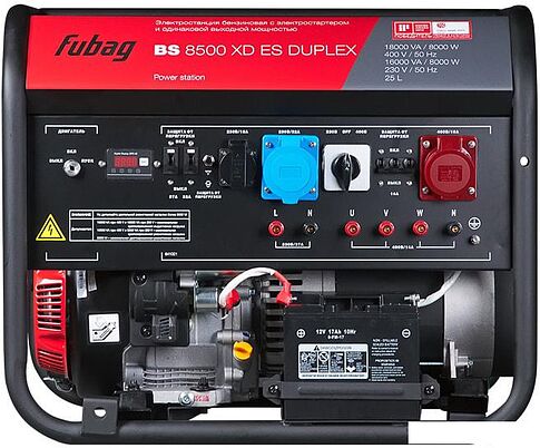 Бензиновый генератор Fubag BS 8500 XD ES Duplex