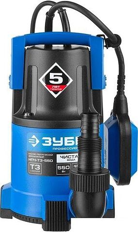 Дренажный насос Зубр НПЧ-Т3-550