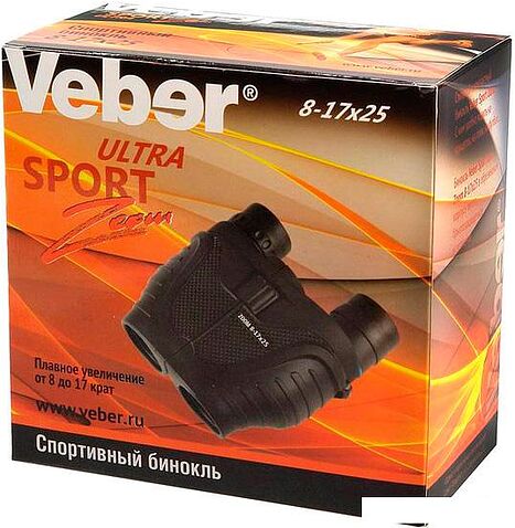 Бинокль Veber БН 8-17x25 Ultra Sport