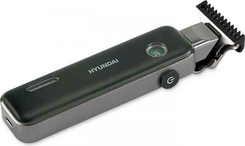 Триммер для бороды и усов Hyundai H-HT6070 (зеленый)