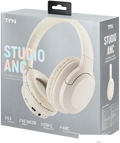 Наушники TFN Studio ANC (бежевый)