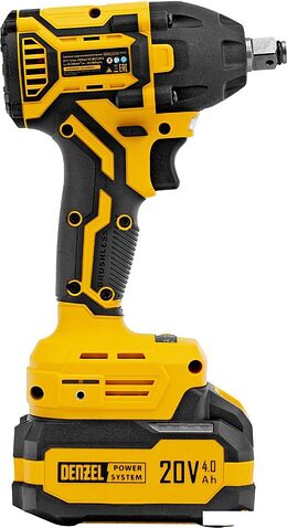 Гайковерт Denzel CIWH-BL-20-350 (с 1-им АКБ, кейс)