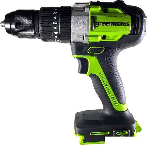 Ударная дрель-шуруповерт Greenworks GD24DD60K2 3704107UA (с 1-им АКБ)