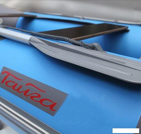 Моторно-гребная лодка Leader Boats Тайга 320-М (серо-синий)