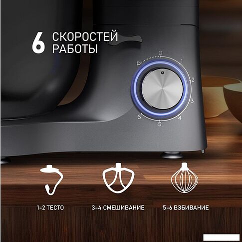 Планетарный миксер Weissgauff WSM 175 PDR Power Pro