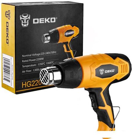 Промышленный фен Deko HG2200W