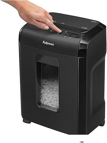Шредер Fellowes Powershred 10M (черный)