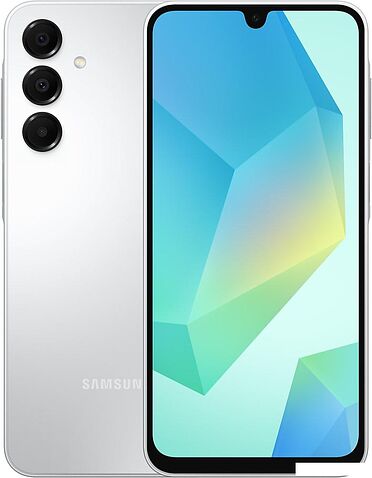 Смартфон Samsung Galaxy A16 SM-A165F 6GB/128GB (серебристый)