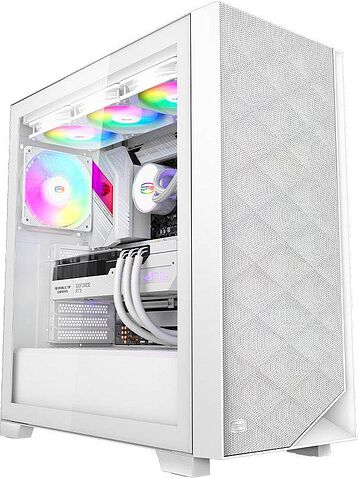 Корпус PCCooler C3D510 ARGB (белый)