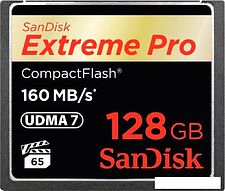 Карта памяти SanDisk Extreme Pro CompactFlash 128GB [SDCFXPS-128G-X46]