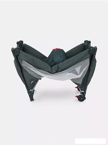 Манеж-кровать MOWbaby Play Plus RP102 (темно-зеленый)