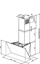 Кухонная вытяжка Monsher Astra 60 Noir