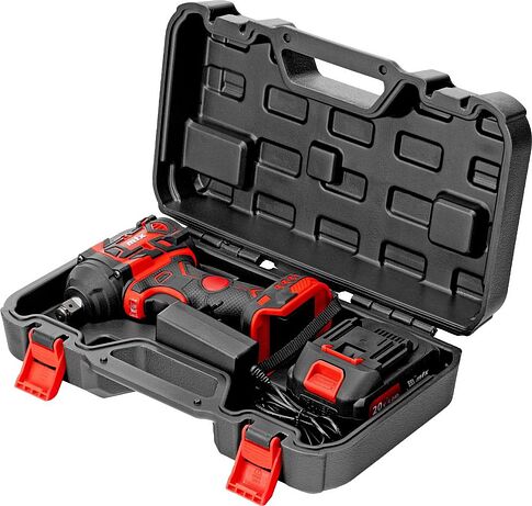 Гайковерт MTX CIWU-BL-20-600 (с 1-им АКБ, кейс)