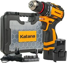 Дрель-шуруповерт Katana CD2600 (с 2-мя АКБ, кейс)