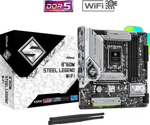 Материнская плата ASRock B760M Steel Legend WiFi