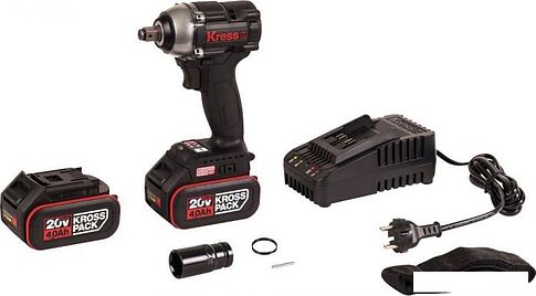 Гайковерт Kress KU272.2 (с 2-мя АКБ, кейс)