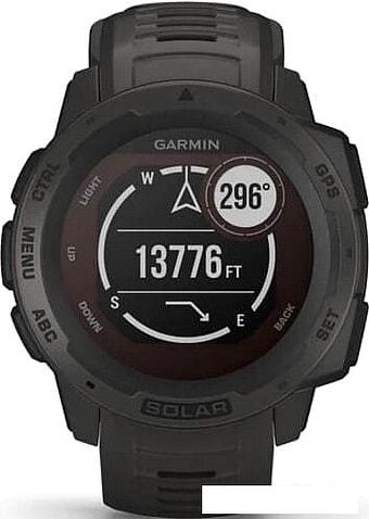 Умные часы Garmin Instinct Solar (графит)