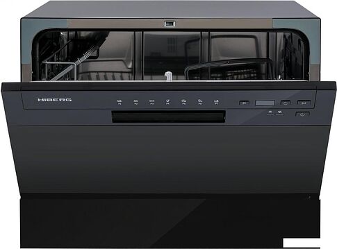 Отдельностоящая посудомоечная машина Hiberg T56 615 B