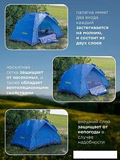 Кемпинговая палатка WMC Tools WMC-CAMP-1
