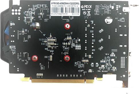 Видеокарта AFOX Raden RX 560 4GB GDDR5 AFRX560-4096D5H4-V2