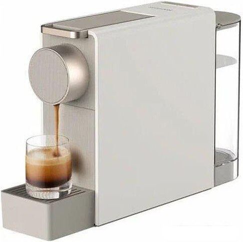 Капсульная кофеварка Scishare Capsule Coffee Machine Mini S1201 (с евровилкой, золотистый)