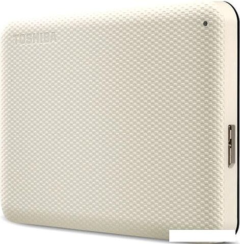 Внешний накопитель Toshiba Canvio Advance 4TB HDTCA40EW3CA (бежевый)