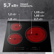 Варочная панель Zigmund & Shtain CN 53.6 B