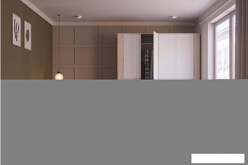 Тумба MyStar Вирджиния 100.1803/1 правый (дуб бонифаций-белый)