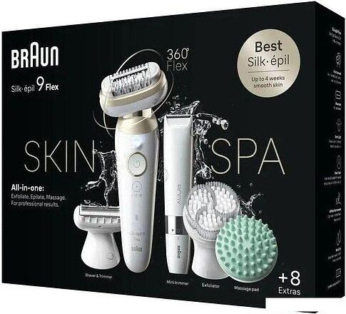 Эпилятор Braun Silk-epil 9 Flex SES9481 3D