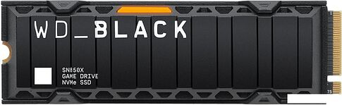 SSD WD Black SN850X NVMe Heatsink 4TB WDS400T2XHE
