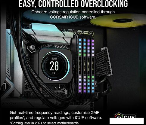 Оперативная память Corsair Dominator Platinum RGB 2x16ГБ DDR5 5600 МГц CMT32GX5M2B5600Z36