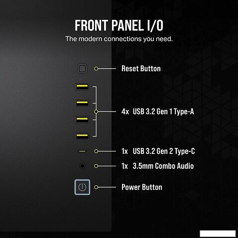 Корпус Corsair iCUE LINK 6500X RGB CC-9011269-WW