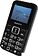 Кнопочный телефон Maxvi B200 (черный)