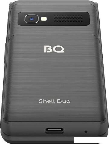 Кнопочный телефон BQ BQ-2412 Shell Duo (черный)