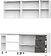 Готовая кухня SV-Мебель Модус 2.0м ЛДСП без столешниц (белый/цемент светлый/камень темный)