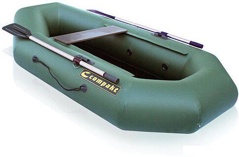 Гребная лодка Leader Boats Компакт-220 3922022 (зеленый)