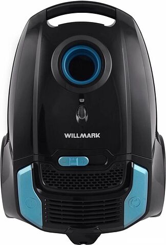 Пылесос Willmark VC-2650DBM (черный/голубой)