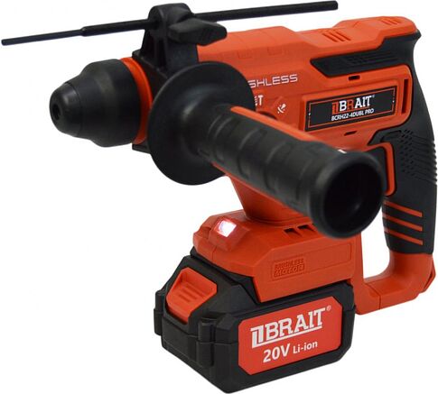 Перфоратор Brait BCRH22-4DUBL PRO (с 2-мя АКБ, кейс)