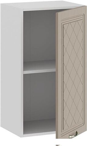 Шкаф навесной Трия Бьянка 1В4 (дуб кофе)