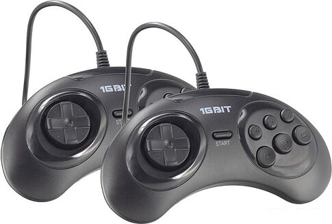 Игровая приставка Retro Genesis Modern (2 проводных геймпада, 300 игр)