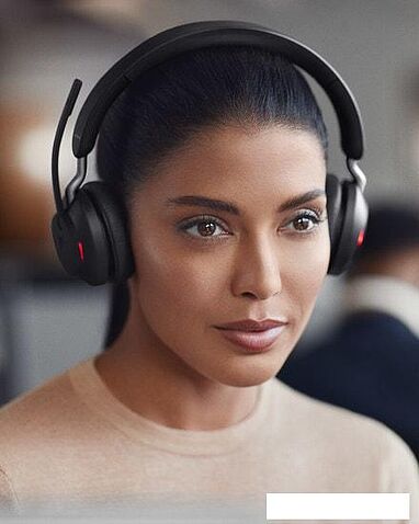 Наушники Jabra Evolve2 65 MS Stereo USB-A (черный)