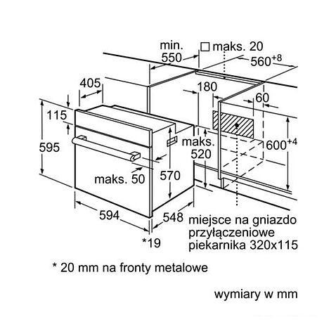 Электрический духовой шкаф Bosch HBF114BS1