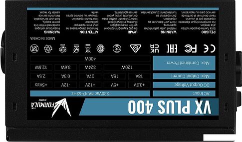 Блок питания Formula VX Plus 400