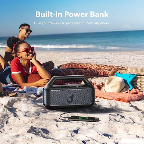 Беспроводная колонка Anker Soundcore Boom 2 (черный)